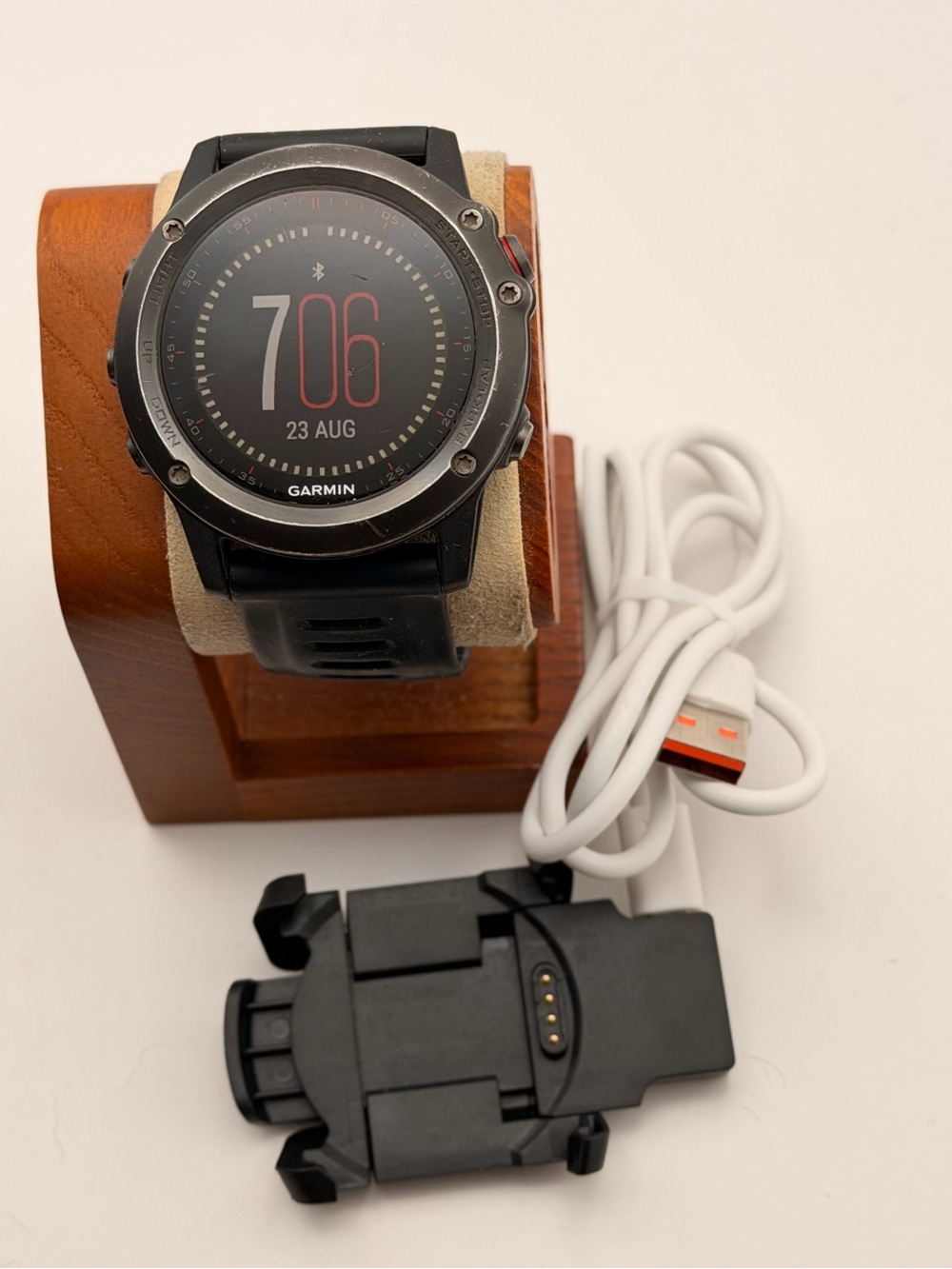 Garmin Fenix 3, Charger Included, Black, good con, Tested, Smartwatch